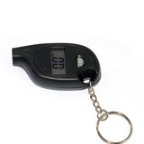 Portable Mini Keychain Digital LCD 2-150 PSI Tire Tyre Wheel Air Pressure Gauge Tester Procession Tool Tire Pressure Monitor