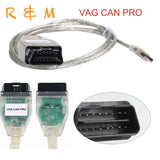 Top quality VAG CAN PRO V5.5.1 VAG VCP CAN PRO support CAN BUS UDS K-Line with Encryption Dog next generation of VCDS free ship