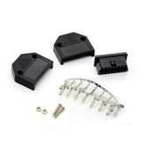 Universal OBDII OBD2 16Pin Female Connector With Enclosure