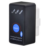 Super Mini ELM327 Bluetooth OBD2 V2.1 White Smart Wireless Scanner