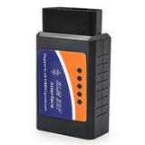 Super Mini ELM327 Bluetooth OBD2 V2.1 White Smart Wireless Scanner