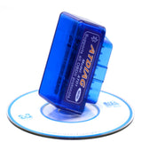 Super Mini ELM327 Bluetooth OBD2 V2.1 White Smart Wireless Scanner