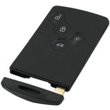 Remote Smart Card Key Case fob For Laguna Koleos Clio 4 Megane Scenic Captur Fluence 4 Button Key Shell