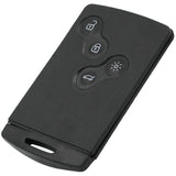 Remote Smart Card Key Case fob For Laguna Koleos Clio 4 Megane Scenic Captur Fluence 4 Button Key Shell