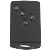 Remote Smart Card Key Case fob For Laguna Koleos Clio 4 Megane Scenic Captur Fluence 4 Button Key Shell