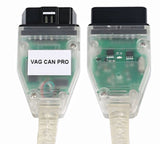 Top quality VAG CAN PRO V5.5.1 VAG VCP CAN PRO support CAN BUS UDS K-Line with Encryption Dog next generation of VCDS free ship