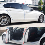 Universal 5M Car Door Edge Collision Auto Avoidance Stick Rubber Strip Decoration Stickers Car Accessories Scratch Protector