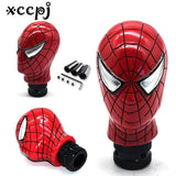 Gearshift Shifter Spiderman Car Modeling Black/Red Interior Accessories