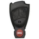 3 4 Button Remote Key Shell Fob Case For Mercedes Benz - Car Diagnostic Tool