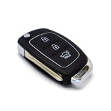 3 Button Flip Folding Remote Key Shell Fob Key Case For Hyundai - Car Diagnostic Tool