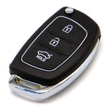 3 Button Flip Folding Remote Key Shell Fob Key Case For Hyundai - Car Diagnostic Tool