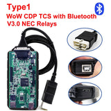 Nec relays green board v5.008 R2 scan cars trucks diagnostic tool OBD2 auto scanner