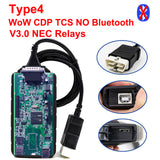 Wow cdp tcs with Bluetooth v5.008 R2 / 2015.R3 keygen obd2 cars trucks scanner