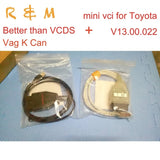 better than VCDS VAG K+CAN VAG K CAN + mini vci for toyota tis techstream super VAG K CAN Commander 1.4 For V.W./Audi/toyota - Car Diagnostic Tool