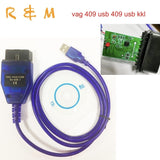 cheapest vag 409 1 kkl usb vag 409 usb 409 1 usb kkl usb chip FT232RL cable scanner scan tool interface for Audi VW