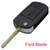 3 Button Remote Key Flip Folding Key Shell Case Cover For Land Rover - Car Diagnostic Tool