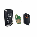 Xhorse VVDI2 English Version Wireless Remotes Key 3 Buttons DS Style