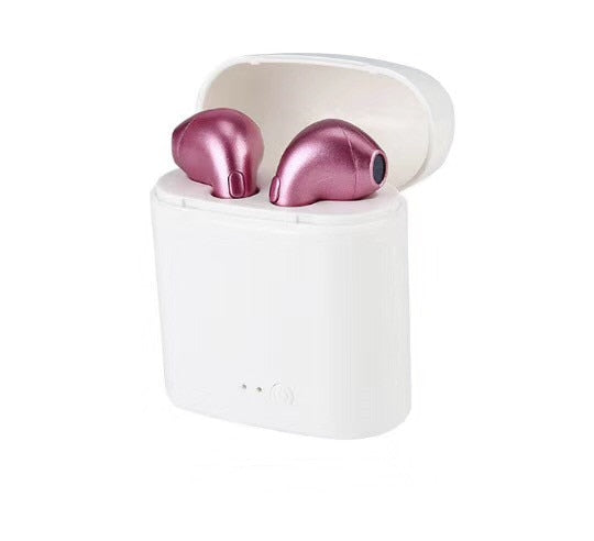 i7s TWS with charger Bluetooth earphone Wireless Headphones Headsets Stereo In-Ear Earphones Box for ios and Android