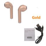 i7s TWS with charger Bluetooth earphone Wireless Headphones Headsets Stereo In-Ear Earphones Box for ios and Android