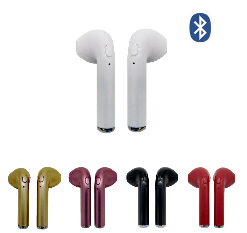 I7 i7s TWS Wireless Headphone in-ear Bluetooth Earphone Earbuds Headset With Mic For Phone iPhone Xiaomi Samsung Huawei LG
