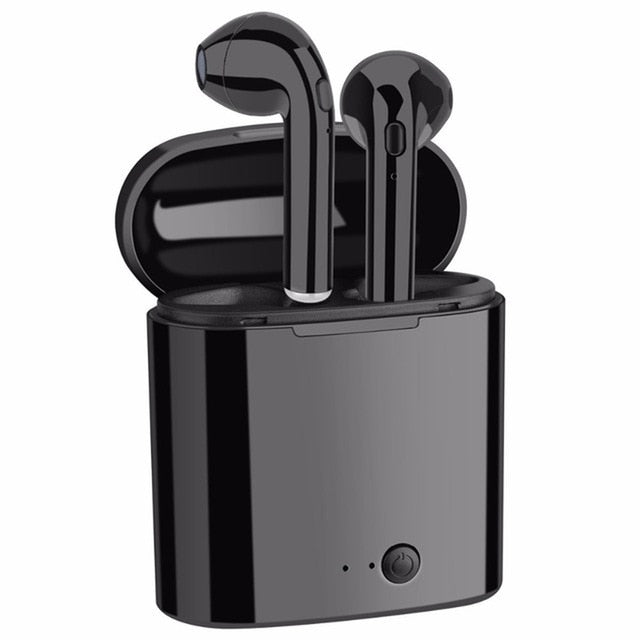 i7S Tws Wireless Headset Bluetooth Earpieces Earbuds Twins Earphone With Charging box Earphones For iPhone Samsung iphone Smart