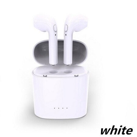 i7S Tws Wireless Headset Bluetooth Earpieces Earbuds Twins Earphone With Charging box Earphones For iPhone Samsung iphone Smart